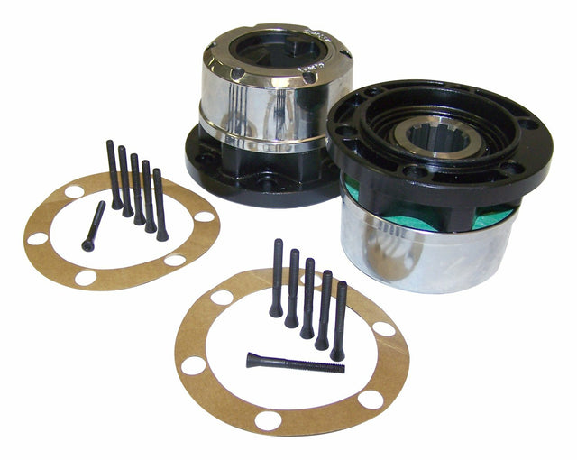 Vintage - Metal Black Locking Hub Set - 400501