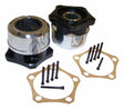 t Vintage - Metal Black Locking Hub Set - 400526 Crown Automotive