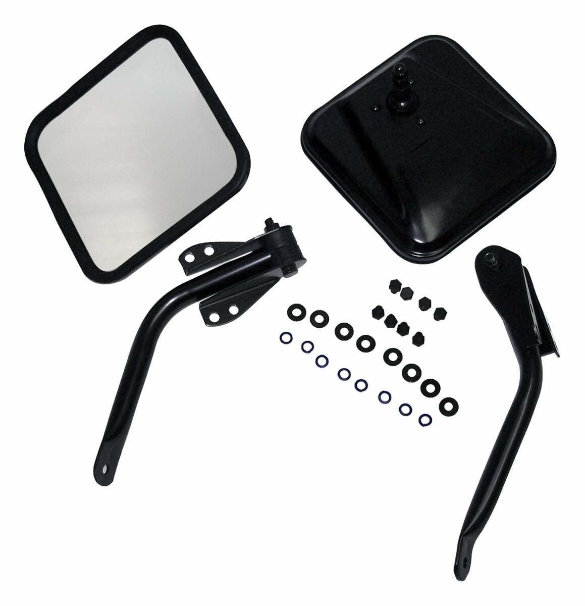 Vintage - Metal Black side mirror assembly Kit - 5462736K