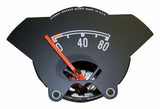 Jeep Vintage - Metal Black Oil Pressure Gauge J8126929