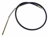 Vintage - Metal Black Parking Brake Cable steel J5361029