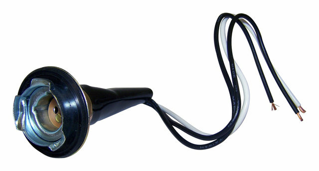 t Vintage - Metal Black Parking Light Socket - 3764863 Crown Automotive