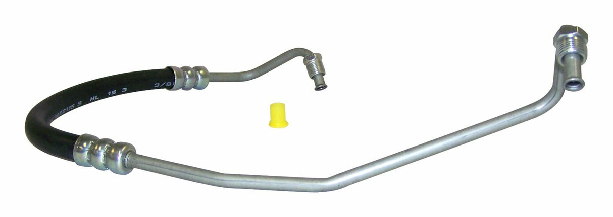 t Vintage - Metal Black Power Steering Pressure Hose - J5357191 Crown Automotive