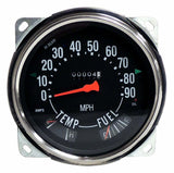 Jeep Vintage - Metal Black Speedometer Assembly - 914845