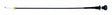 Jeep Vintage - Metal Black Temperature Control Cable J5463656