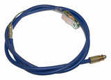 Vintage - Metal Blue Parking Brake Cable steel J0945270