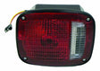 Vintage - Metal Red tail light assembly J5457197