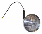 Vintage - Metal Silver Back Up Light - 945659