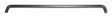 t Vintage - Metal Silver Clutch Rod - J0991143 Crown Automotive