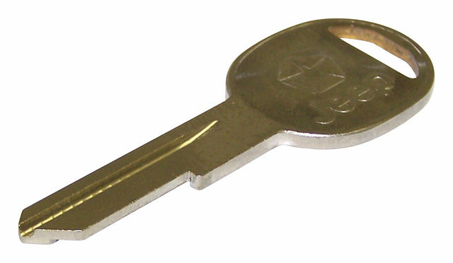 Jeep Vintage - Metal Silver Key Blank - 3641913