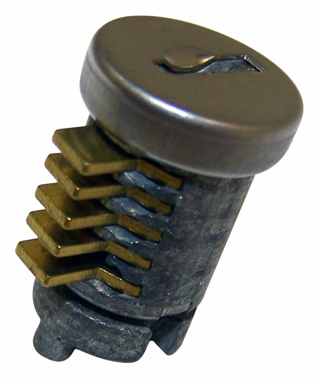 t Vintage - Metal Silver Lock Cylinder - J8122971 Crown Automotive