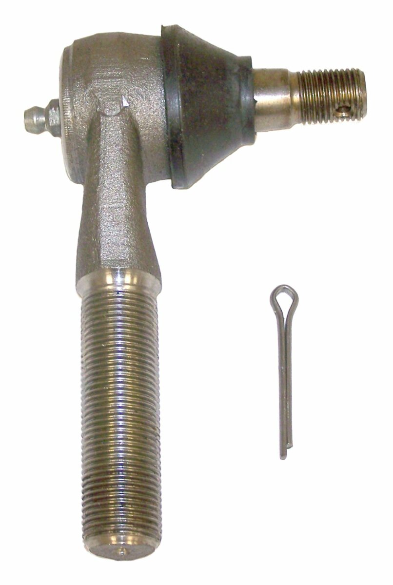 t Vintage - Metal Silver Tie Rod End - J0932191 Crown Automotive
