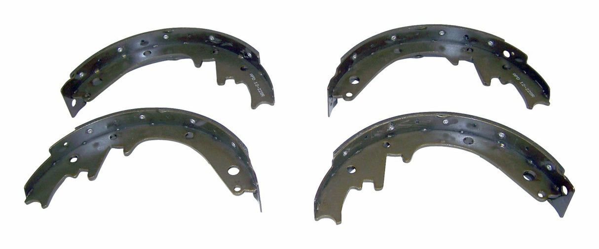 t Vintage - Metal Unpainted Brake Shoe Set - J8130067 Crown Automotive