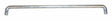 Vintage - Metal Clutch Pedal Shaft steel J0911814