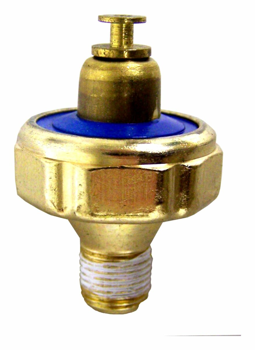 t Vintage - Metal Zinc Oil Pressure Sending Unit - J0938092 Crown Automotive