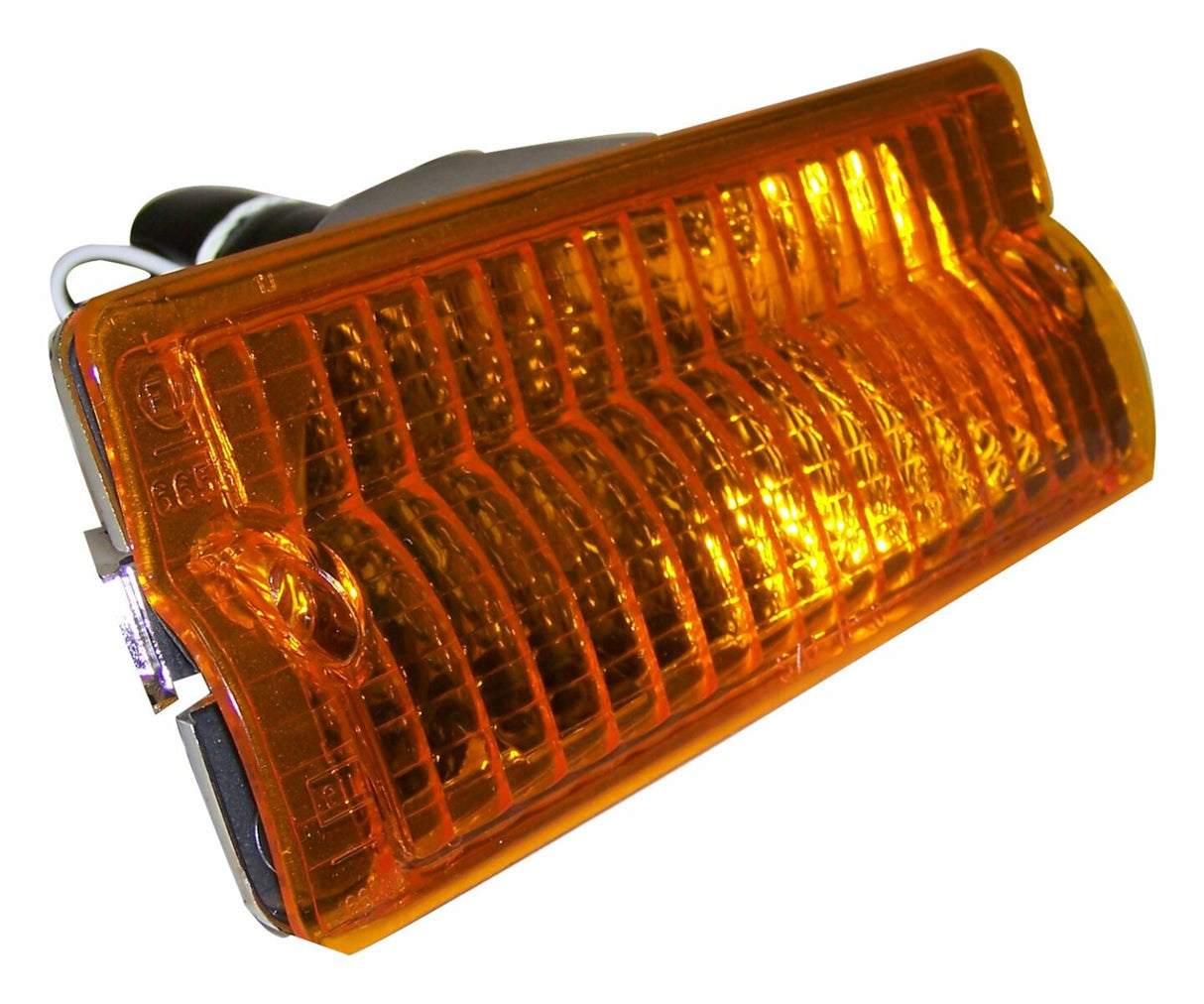Vintage - Plastic Amber parking light assembly J5460107