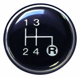 Jeep Vintage - Plastic Black Shift Knob Insert J3241067