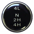 Jeep Vintage - Plastic Black Shift Knob Insert J3241430