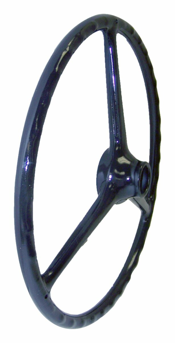 t Vintage - Plastic Black Steering Wheel - 914047 Crown Automotive