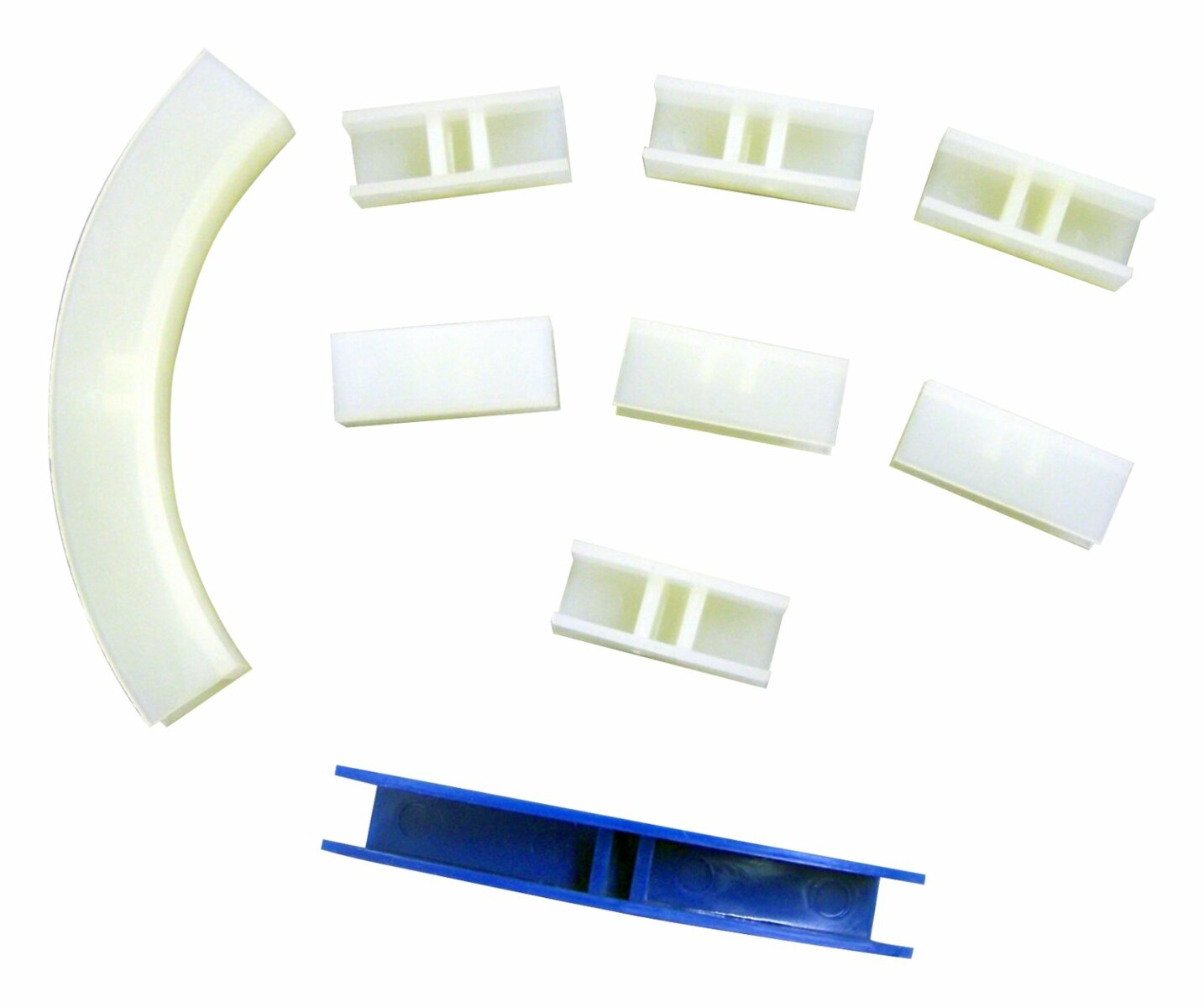 Vintage - Plastic Blue Shift Fork Insert Kit - 15866