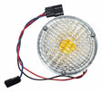 Vintage - Plastic Silver parking light assembly steel J0989852