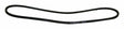 Jeep Vintage - Rubber Black Accessory Drive Belt J5362180