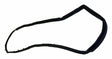Jeep Vintage - Rubber Black Door Weatherstrip - 55176223