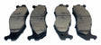 Vintage - Semi-Metallic Red Brake Pad Set - 83501167TI