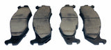 Vintage - Semi-Metallic Red Brake Pad Set - 83501167TI