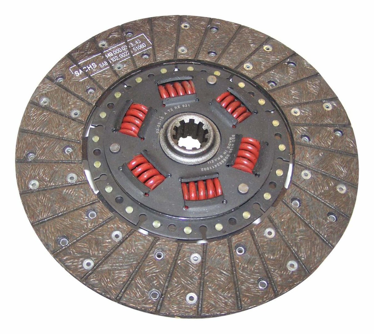 t Vintage - Semi-Metallic Unpainted Clutch Disc - J5354689 Crown Automotive