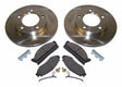 t Vintage - Semi-Metallic Unpainted Disc Brake Service Kit - 5358568RK Crown Automotive