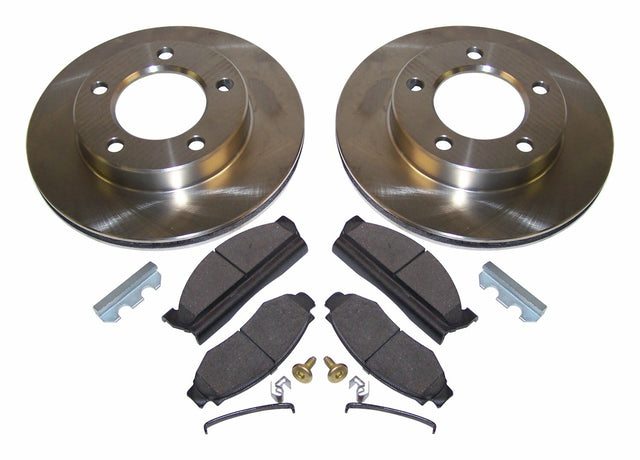 t Vintage - Semi-Metallic Unpainted Disc Brake Service Kit - 5358568RK Crown Automotive