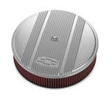 Holley Vintage Series GM Licensed Air Cleaner - Polished - 120-174 for Chevy polished aluminum