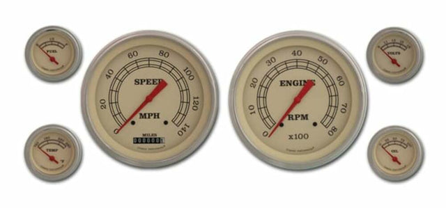 Classic Instruments analog dash gauge set