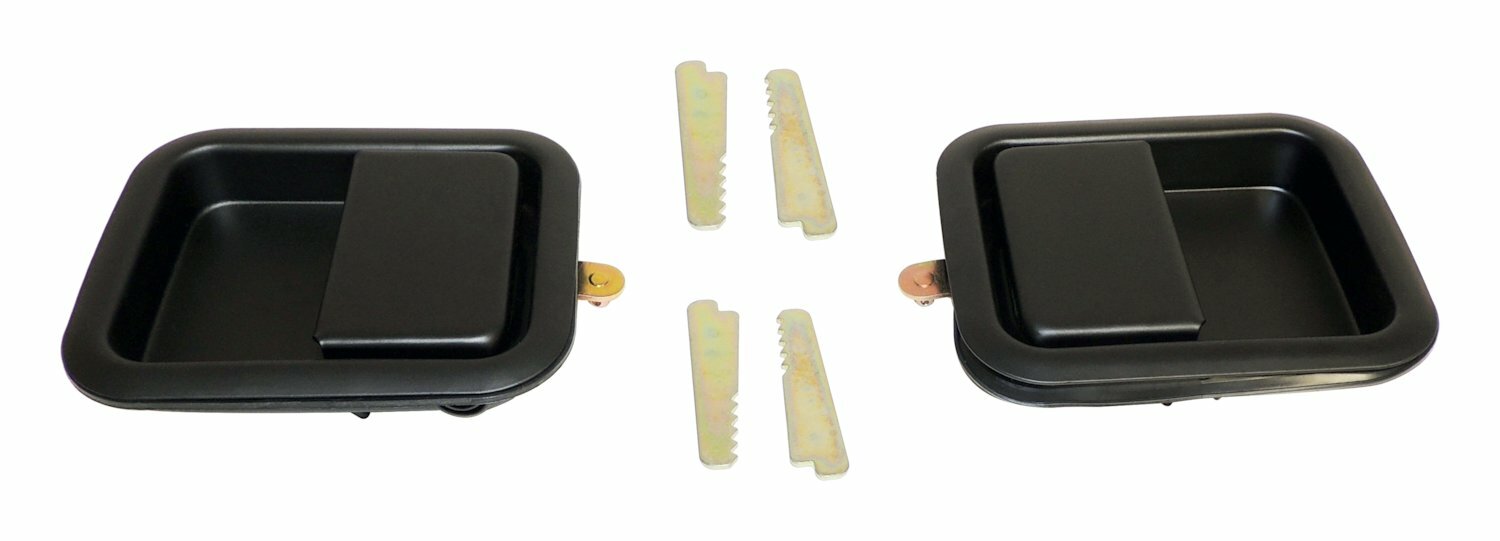 Vintage - Steel Black exterior door handle assembly Kit - 55076222K