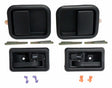 Vintage - Steel Black exterior door handle assembly Kit - 55076222MK