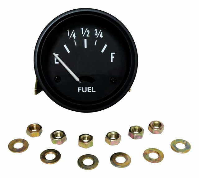 Jeep Vintage - Steel Black Fuel Gauge - 640763