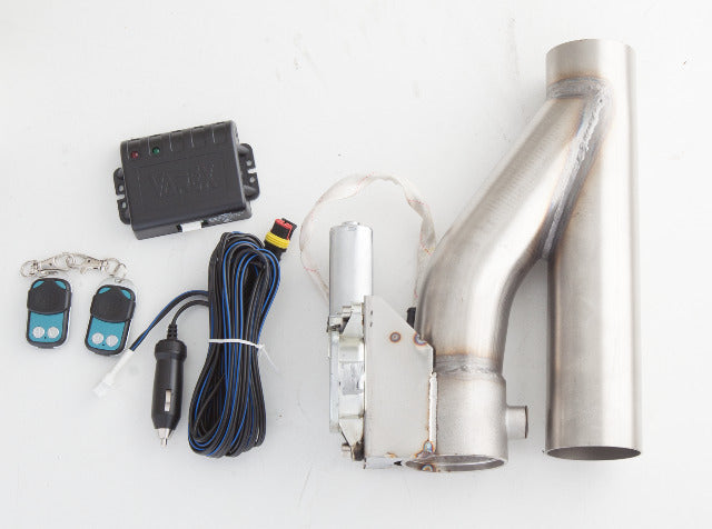 XFORCE Exhaust VK12 - Stainless Steel Exhaust Cut-Out Kit with Varex Remote