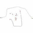 Front Brake Line Kit for 1967 Chevy Corvette stainless steel