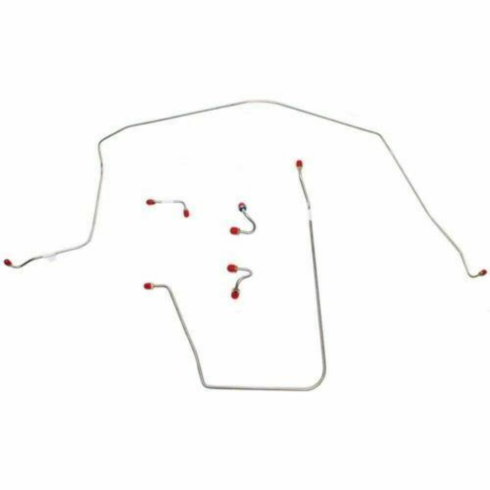 Front Brake Line Kit for 1967 Chevy Corvette stainless steel