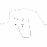 1968 Chevrolet Corvette Front Brake Line Kit 5 Piece Power Brakes - VKT6802SS
