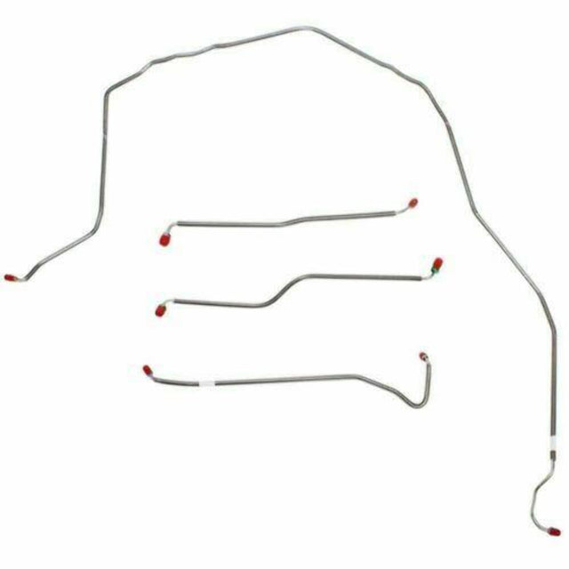 Front Brake Line Kit for 1974-1982 Chevy Corvette stainless steel