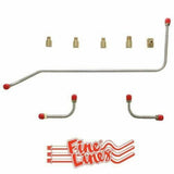 Fuel Line Kit for 1956-1958 Chevy Corvette Pump-Carb stainless steel