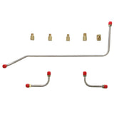 Fuel Line Kit for 1956-1958 Chevy Corvette Pump-Carb stainless steel