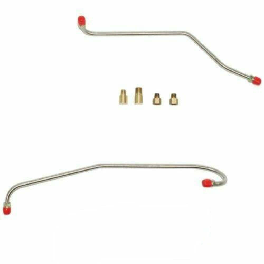 Fuel Line for 1957-1958 Chevy Corvette Pump-Carb stainless steel