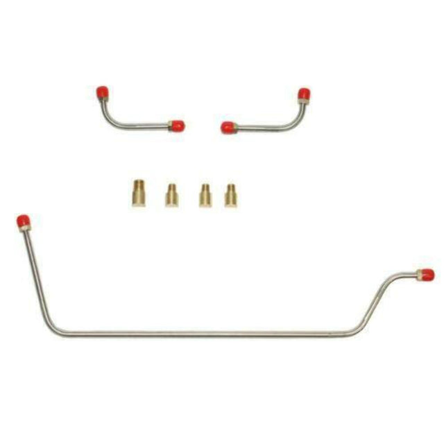 Fuel Line for 1959-1961 Chevy Corvette Pump-Carb stainless steel
