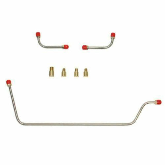 Fuel Line for 1959-1961 Chevy Corvette Pump-Carb stainless steel