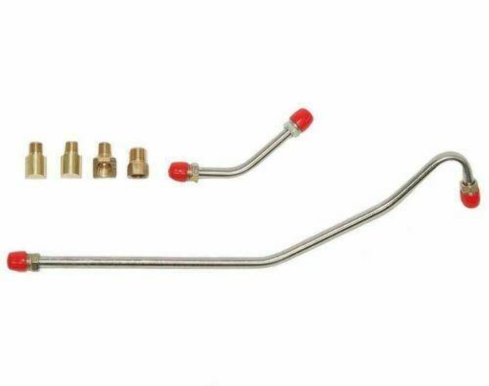 Fuel Line for 1963-1965 Chevy Corvette Pump-Carb stainless steel