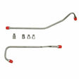Fuel Line for 1963-1965 Chevy Corvette Pump-Carb stainless steel
