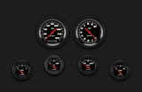 Velocity Black Six Gauge Set 01 VS01BBLF